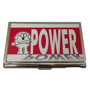 Dilbert Dogbert Cartoon Card Money Holder Vintage Power Credit Business Metal 4"